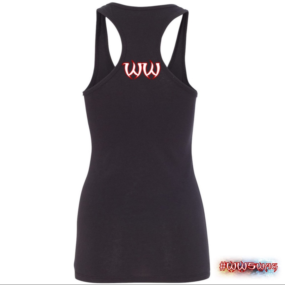 Tank Top Racerback Style - Black - Picture 3 of 5